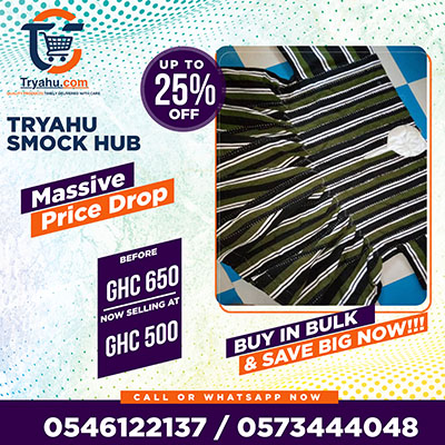 Premium Batakari Smocks | Authentic Ghanaian Clothing Tryahu
